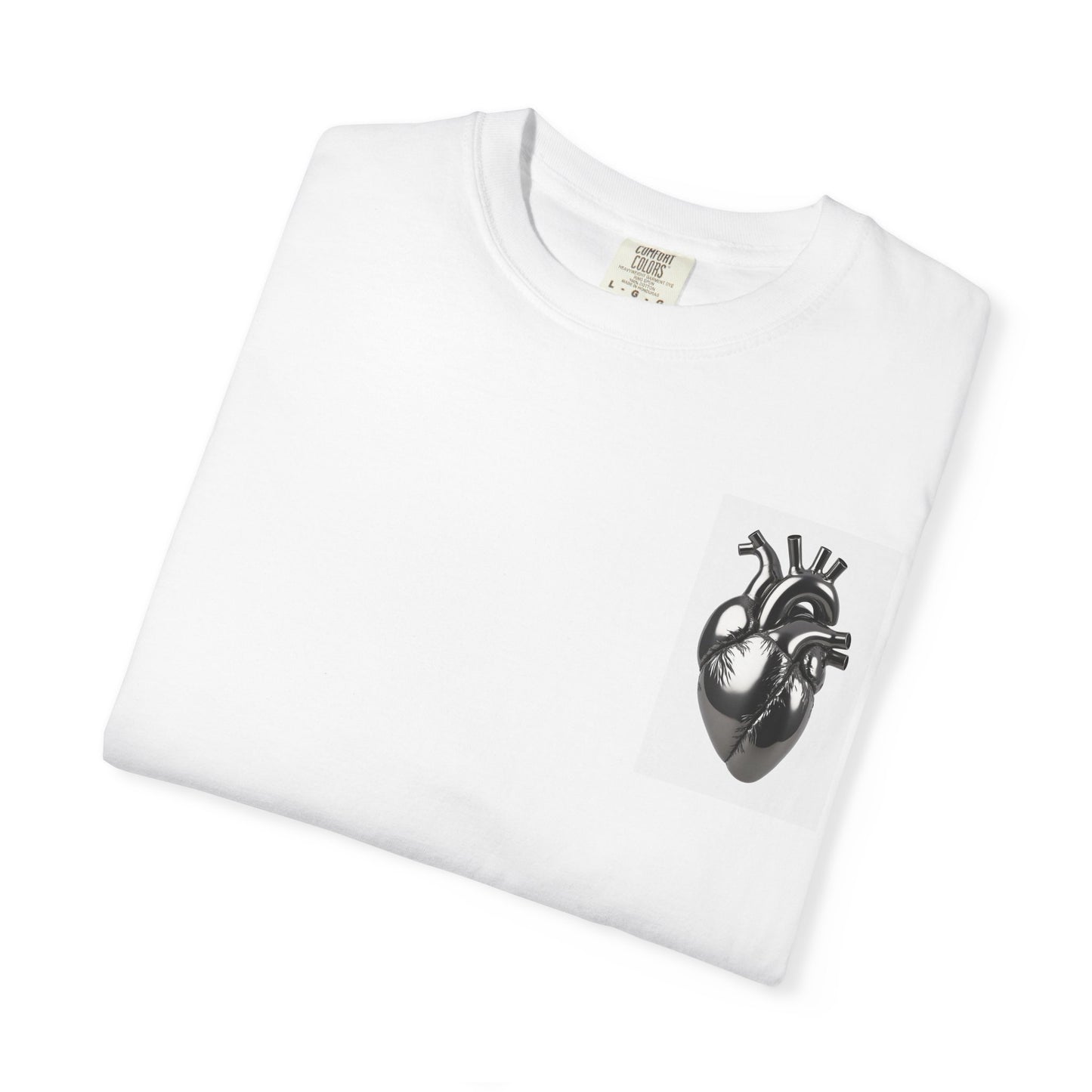 Anatomical Heart & Chrome Ribcage T-Shirt