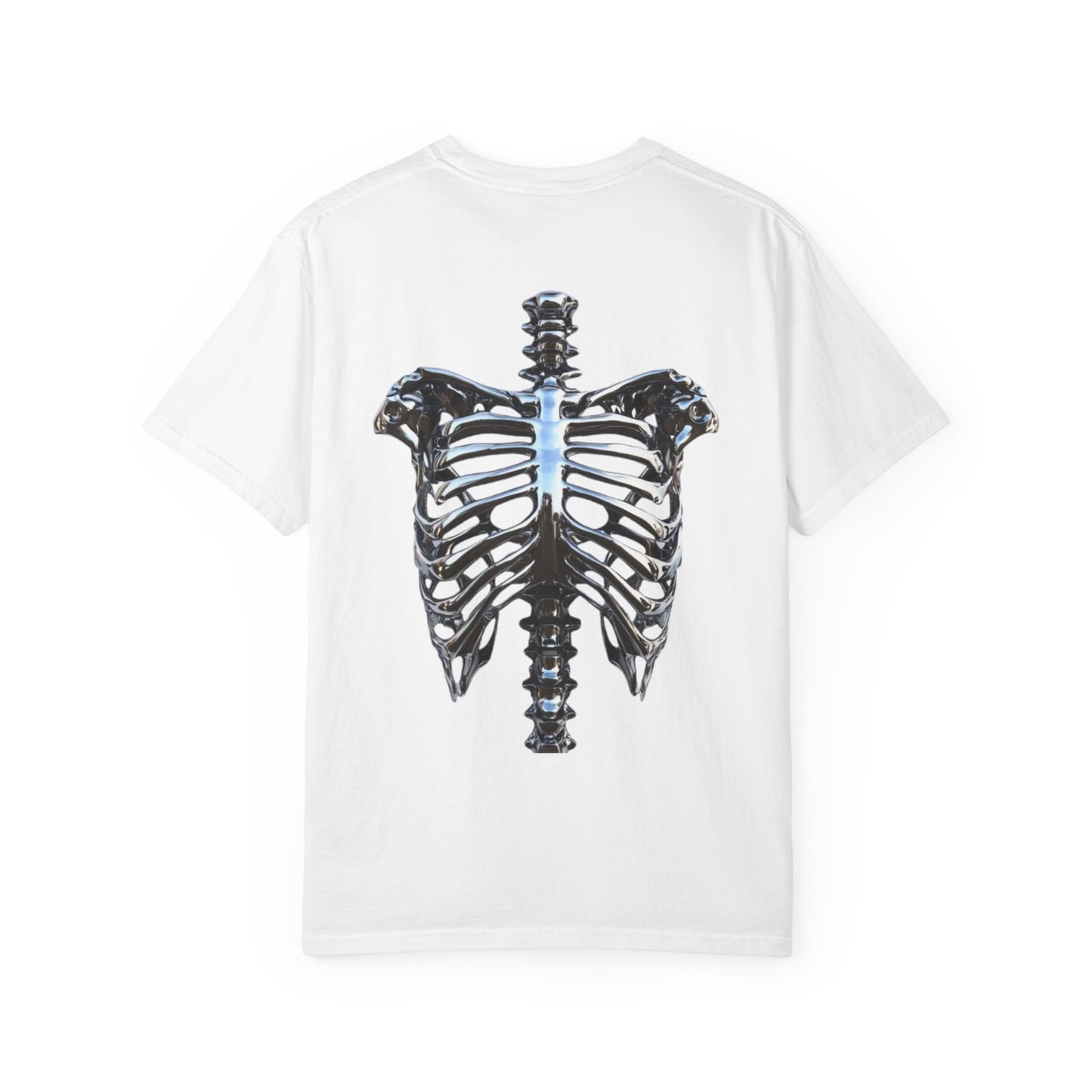 Anatomical Heart & Chrome Ribcage T-Shirt