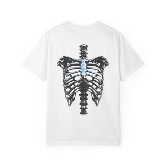 Anatomical Heart & Chrome Ribcage T-Shirt
